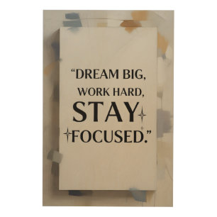 Motivational Quote Art