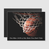 Motivational Quote Basketball (Front/Back)