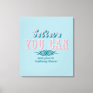 Motivational Quote Canvas Print