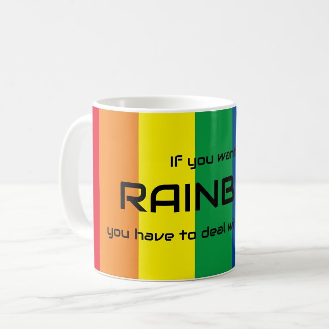 Motivational quote for your everyday mental health coffee mug (Front Left)