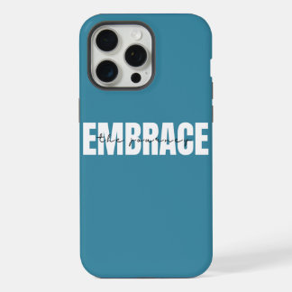 Motivational Quote iPhone 15 Pro Max Case