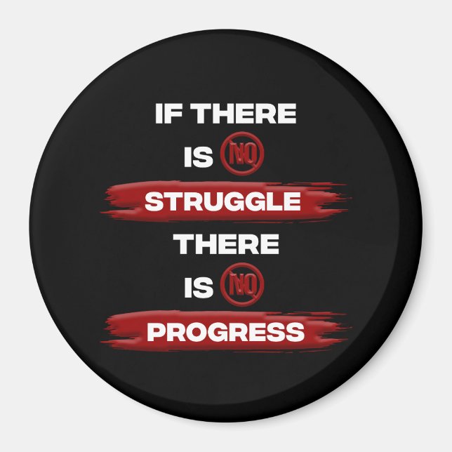 Motivational Quote Magnet (Front)