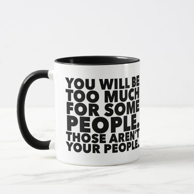 Motivational Quote Mug (Left)