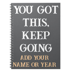 Motivational Quote Notebook for Daily Writing