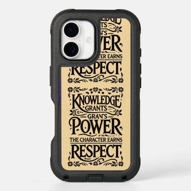 Motivational Quote Phone Case – Stylish and Inspir (Back)