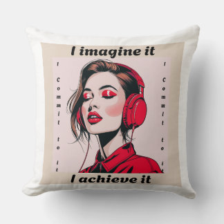 Motivational Quote Pillow