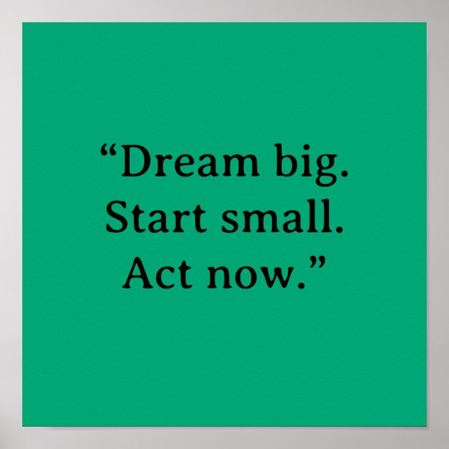 MOTIVATIONAL QUOTE POSTER (Front)