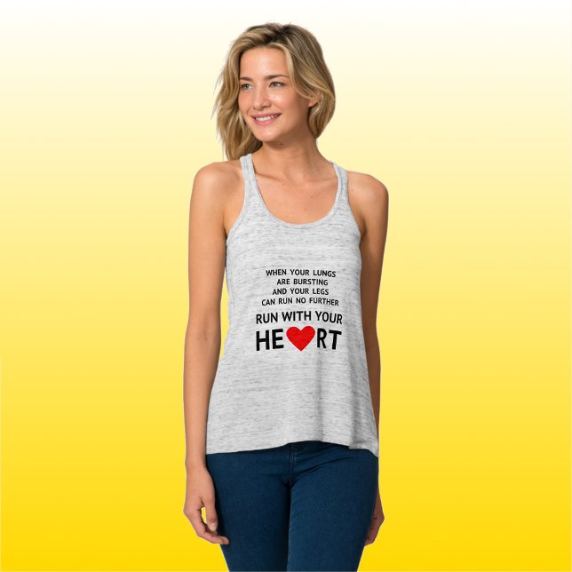 Motivational quote runners tank top (Creator Uploaded)