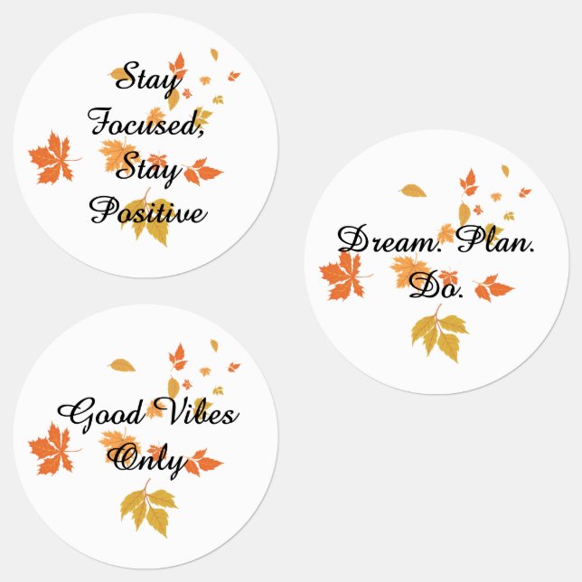 Motivational Quote Sticker | Labels (Group)