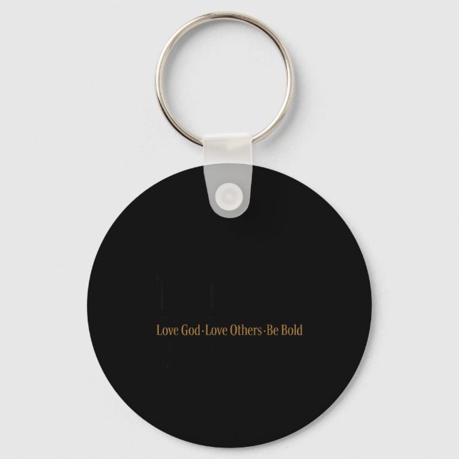 Motivational Quote This Is The Turning Int  Keychain (Front)