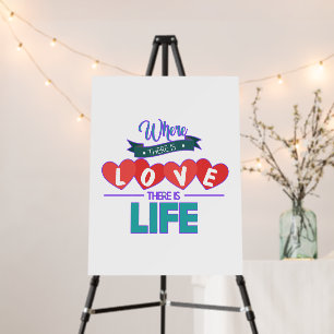 Motivational Quote Wall Art Foam Board