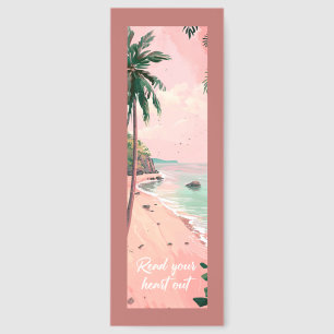 Motivational Quote With Beach Scene Bookmarks