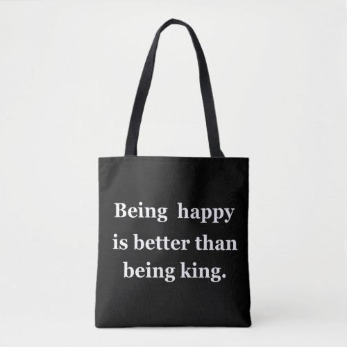 Motivational quotes about life positive sayings tote bag