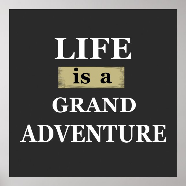 motivational quotes about life sayings poster (Front)