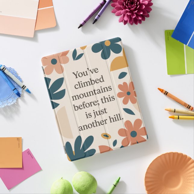 Motivational quotes AI art  iPad Smart Cover (In Situ)