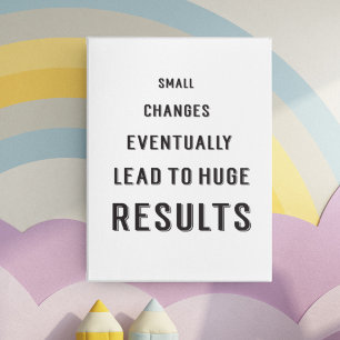 Motivational Quotes Black White Success Gym Poster