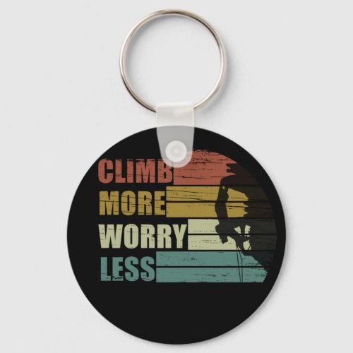 motivational quotes for climbers keychain
