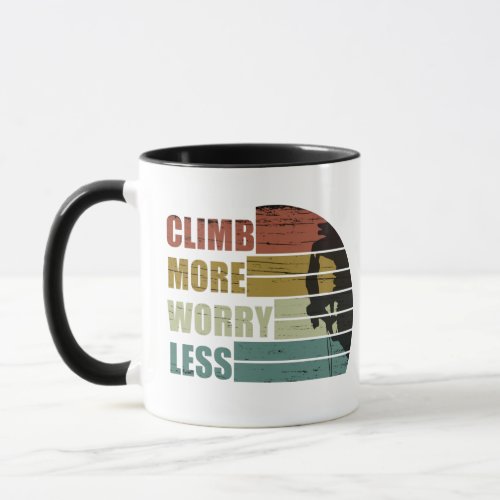 motivational quotes for climbers mug