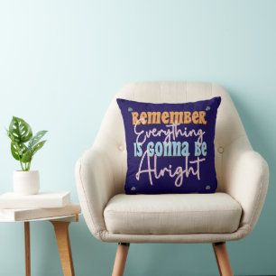 Motivational Quotes for Daily Inspiration Throw Pillow