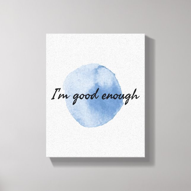 motivational quotes for life appreciation canvas print (Front)