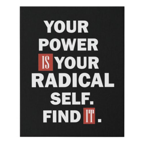 motivational quotes for success faux canvas print