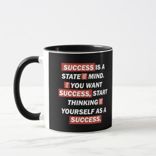 motivational quotes for success in life mug