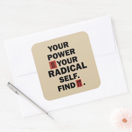 motivational quotes for success in life square sticker