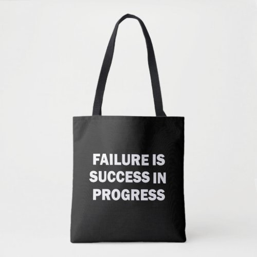 motivational quotes for success tote bag