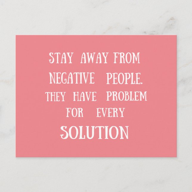 motivational quotes funny life sayings postcard (Front)