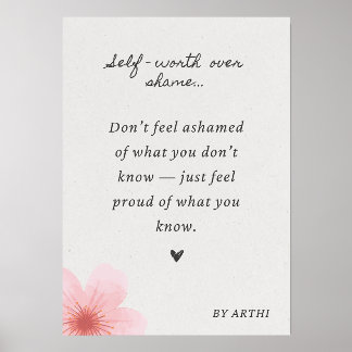 Motivational Quotes Print Holder