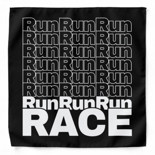 Motivational Runner In_Training Quote _ Run Race Bandana