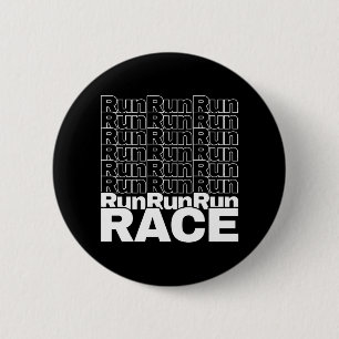 Motivational Runner In-Training Quote - Run Race Button
