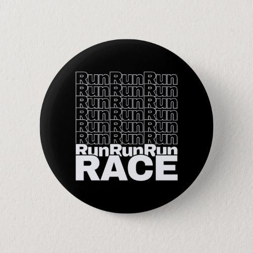 Motivational Runner In_Training Quote _ Run Race Button
