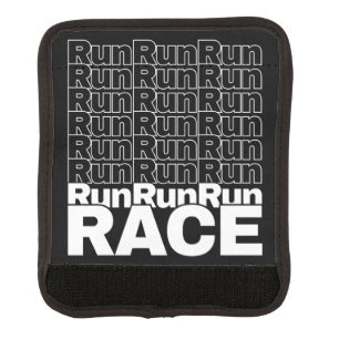 Motivational Runner In-Training Quote - Run Race Luggage Handle Wrap