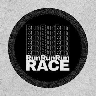 Motivational Runner In-Training Quote - Run Race Patch