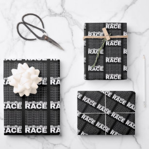 Motivational Runner In-Training Quote - Run Race Wrapping Paper Sheets