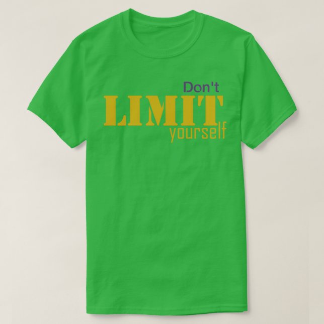 Motivational slogan 46 T-Shirt (Design Front)