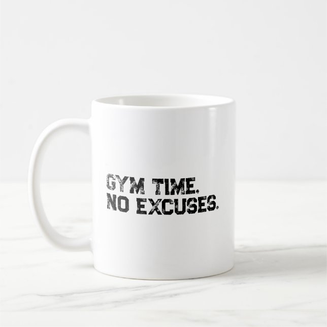 Motivational Slogan Coffee Mug (Left)