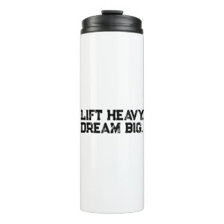 Motivational Slogan Thermal Tumbler
