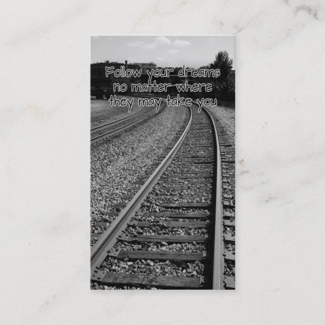 Motivational Speaker Life Coach Business Card (Front)