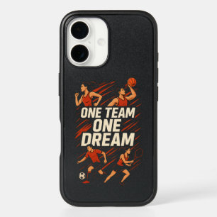 Motivational Sports Phone Wallpaper iPhone 16 Case
