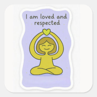 Motivational sticker