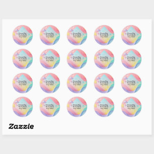Motivational Sticker Set – "Dream Big. Work Hard.