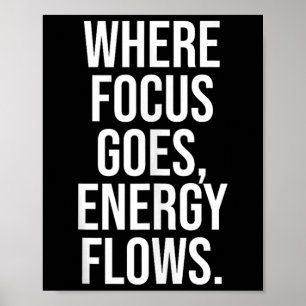 Motivational Stoic Philosophy Quote For Focus Tank Poster