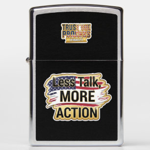 Motivational Success Decal Zippo Lighter
