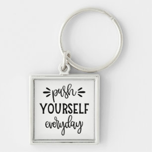 Motivational Success Entrepreneur Goals Dreams Keychain