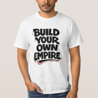 Motivational Success Mindset Typography T-Shirt