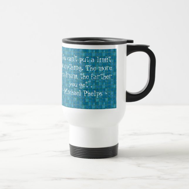 MOTIVATIONAL SWIM TRAVEL MUG (Right)