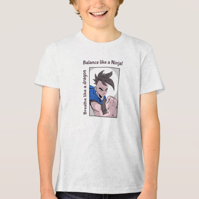 Motivational T-shirt for boys or girls! Tri-Blend Shirt (Front)