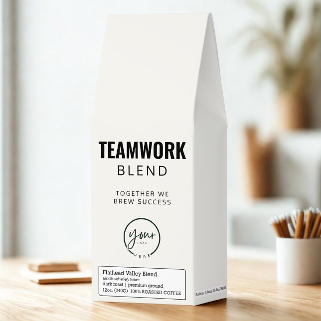 Motivational Teamwork Coffee Gift | Custom Logo  (Creator Uploaded)